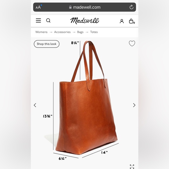 Madewell transport tote - Picture 6 of 6